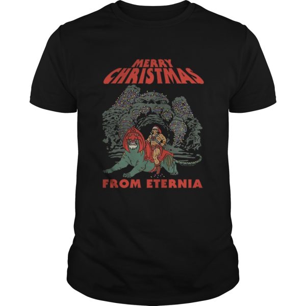 Merry Christmas from Eternia Masters of the Universe shirt