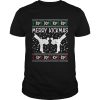 Merry Kickmas Ugly Christmas Karate Jiu Jitsu Martial Gift shirt
