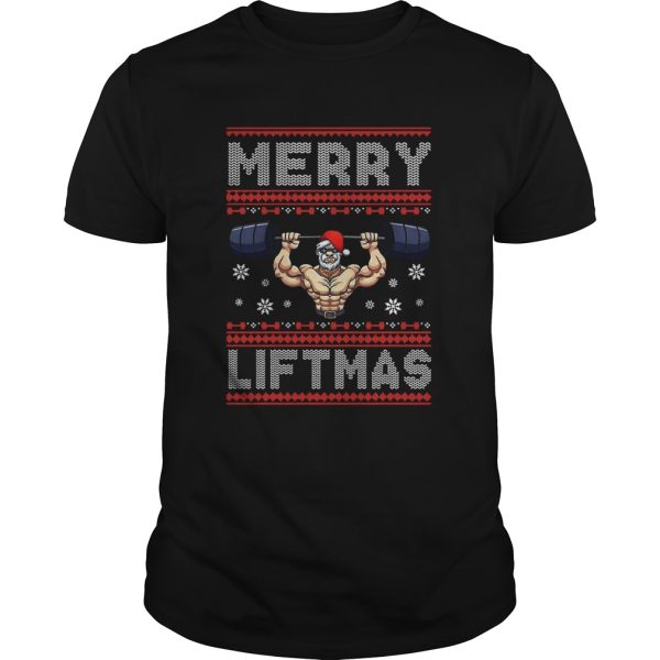 Merry Liftmas Ugly Christmas shirt