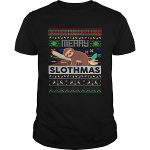 Merry Slothmas Ugly Christmas shirt