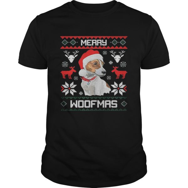 Merry Woofmas ugly Christmas shirt