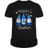 Merry christmas blue nordic gnomes 2020 shirt