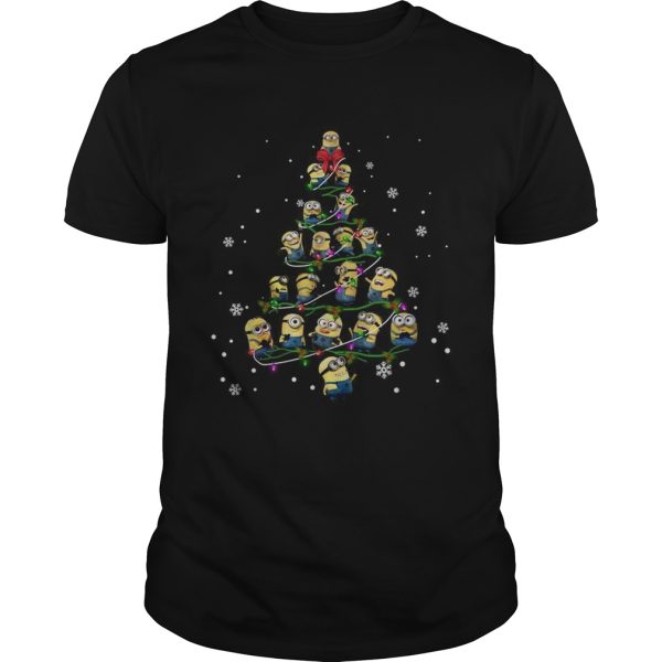 Minion Christmas tree shirt