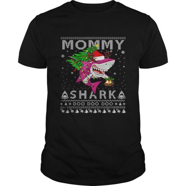 Mommy Shark Santa Doo Doo Doo Christmas Ugly shirt