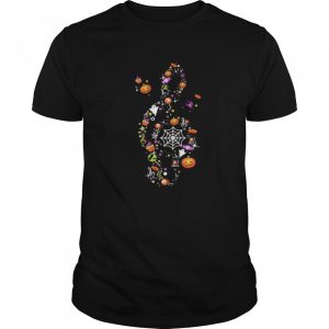 Music Note Symbol Halloween shirt