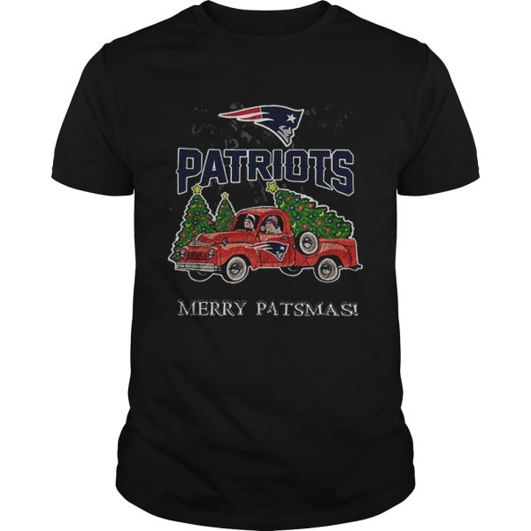 New England Patriots truck merry patsmas Christmas shirt