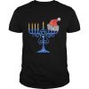 Nice Chrismukkah Hannukah Santa Hat Funny Christmas shirt