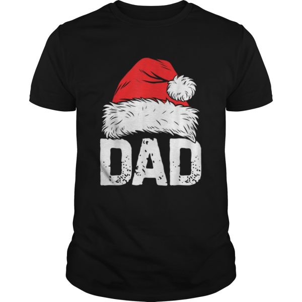 Nice Dad Christmas Santa Family Matching Pajamas Papa shirt