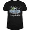North Carolina Tar Heels Pickup Truck Merry Christmas shirt