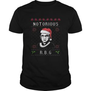 Notorious RBG Ugly Christmas shirt