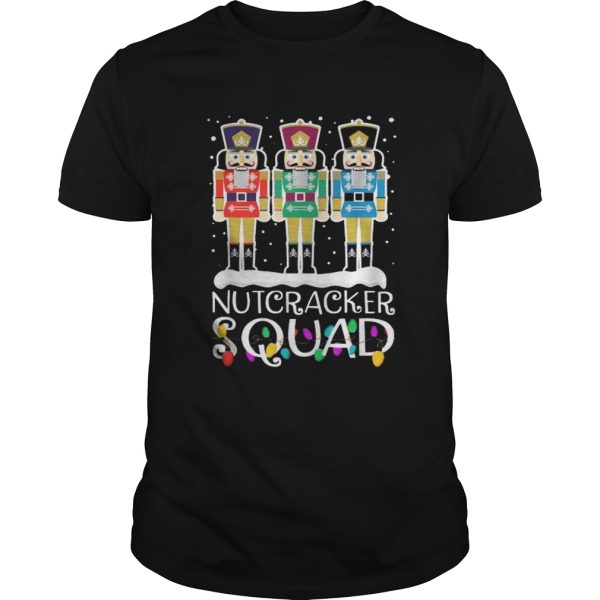 Nutcracker Squad Holiday Ballet Dance Matching shirt