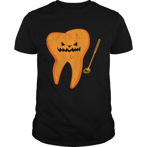 Official Halloween Spooky Dentist Scary Dental Assistant Tee shirt