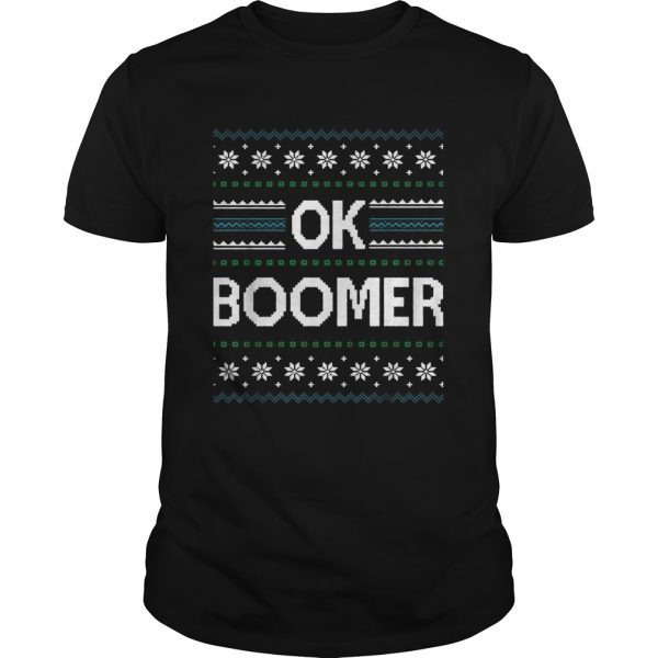 Ok Boomer Christmas shirt