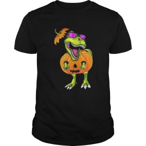 Original Halloween Trex Dinosaur Pumpkin Funny Gift For Men Women shirt