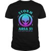 Original Storm Area 51 Funny Alien Halloween Men Women shirt