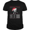 Pablo Escobar let it snow Christmas ugly shirt