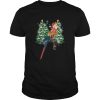 Parrot Watercolor Christmas shirt