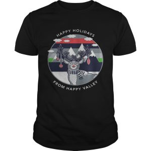 Penn State Happy Holidays From Happy Valley Reindeer Christmas shirt
