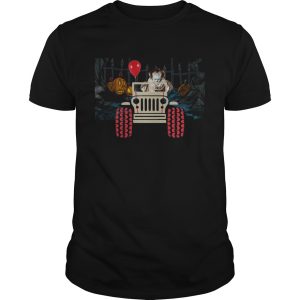 Pennywise and Jeep Halloween shirt