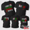 Personalized I Don’t Do Matching Christmas Outfits T Shirt