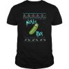 Pickle Rick and Morty Rick Sanchez ugly Christmas shirt