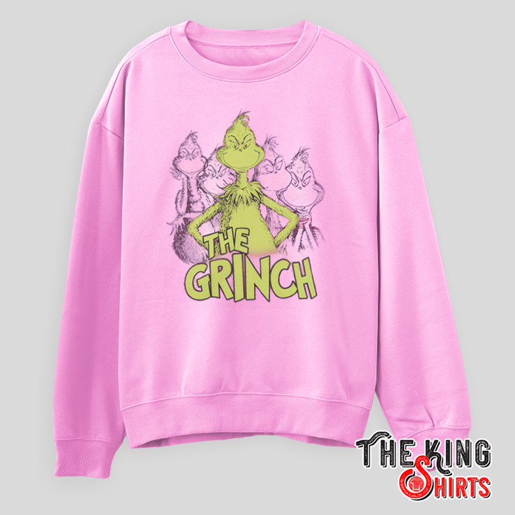 Grinch,Grinch Sweatshirt,Women's Hooded Sports Tracksuit Unisex Two-Piece Running  Outfits Long Sleeve Pullover Hoodies Sweatshirt+Sweatpants Set(Pink,3XL) 