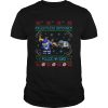 Police Santa Dabbing Relentless Defender Police Navidad Ugly Christmas shirt