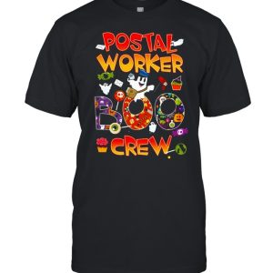 Postal Worker Boo Crew Halloween Shirt