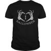Premium Scary Skeleton Bones Hands I Love Halloween shirt
