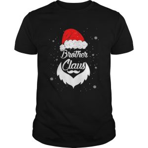 Pretty Funny Christmas Brother Santa Hat Matching Family Xmas Gifts shirt