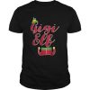 Pretty Gigi Elf Funny Christmas for Grandmothers shirt