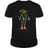Pretty Im The Yaya Elf Matching Family Group Christmas Funny shirt