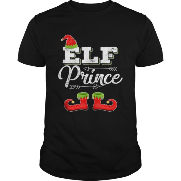 Prince Elf Matching Family Christmas Costume Pajamas Elves shirt