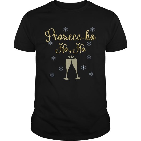 Prosecco Ho Ho Christmas shirt