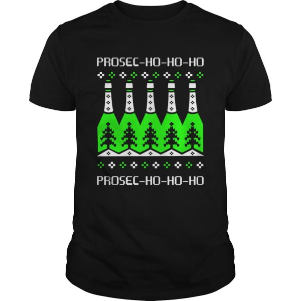 Prosecco Ho Ho Ho Christmas Day Beer shirt