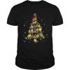 Puggle Christmas Tree TShirt