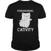 Purranormal Cativity Ghost Halloween Cat Lovers shirt