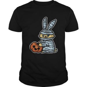 Rabbit pumpkin Halloween shirt