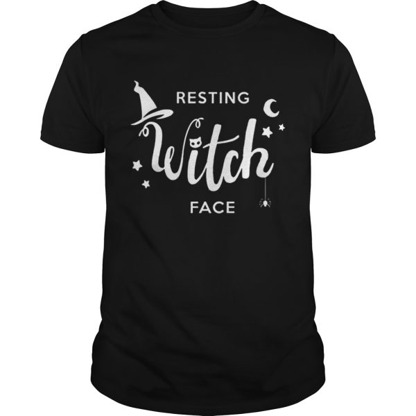 Resting Witch Face Halloween Lover shirt