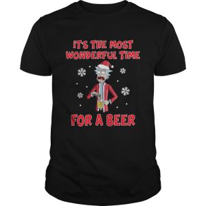 Rick Sanchez Its the most wonderful time for a beer shirt