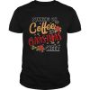Running On Coffee And Christmas Cheer Xmas Celebrate Season shirt