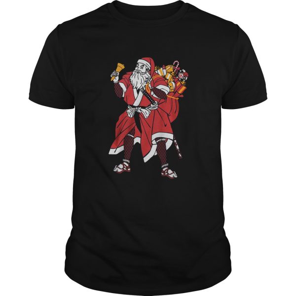 Samurai Santa Christmas shirt