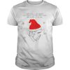 Santa Claus Is Real People Dont Listen To The Fake News Media Trump Christmas shirt