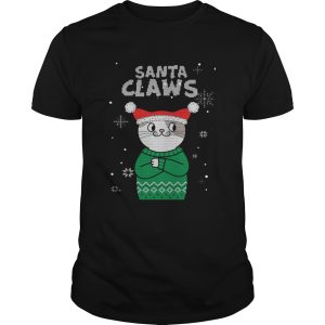 Santa Claws Cat Ugly Christmas shirt