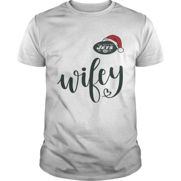 Santa New York Jets wifey Christmas shirt