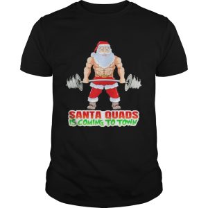 Santa Quads Is Comin To Town Xmas shirt