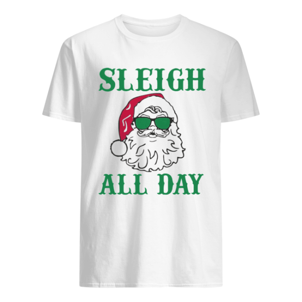 Santa Sleigh All Day Christmas shirt