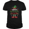 Santas Favorite Waitress ELF Christmas shirt