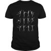 Scary Skeleton Ballet Happy Halloween Costume shirt