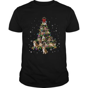 Shihpoo Christmas Tree TShirt